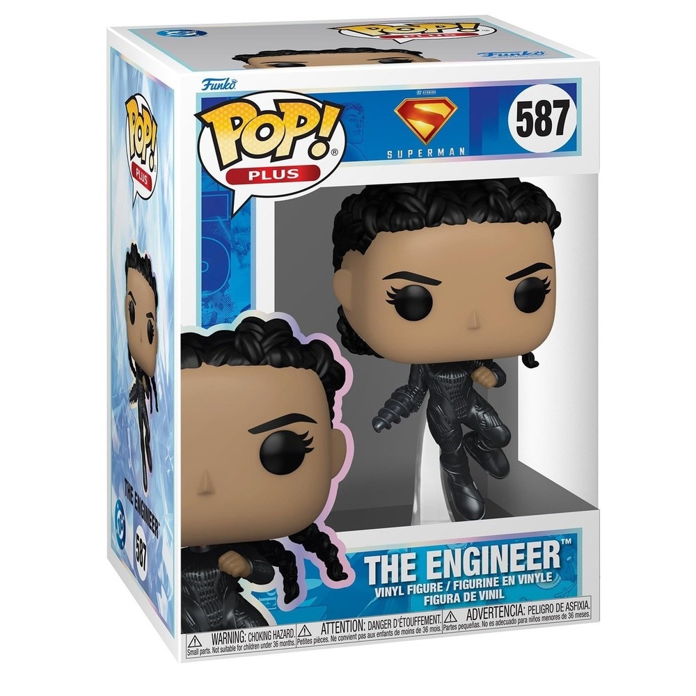 Funko POP Plus Superman The Engineer 587 Vinyl Figure DC Studios 2025 Figure